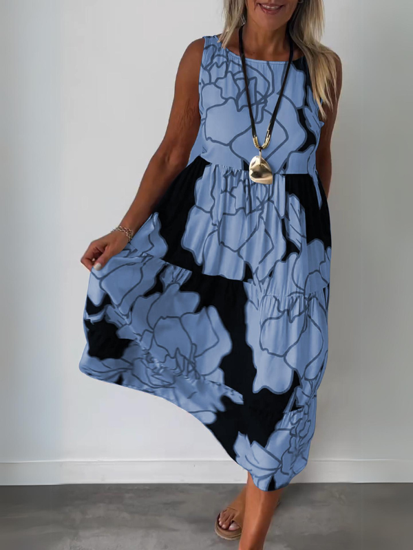 Rosalie™ - Women's Stylish Printed Dress