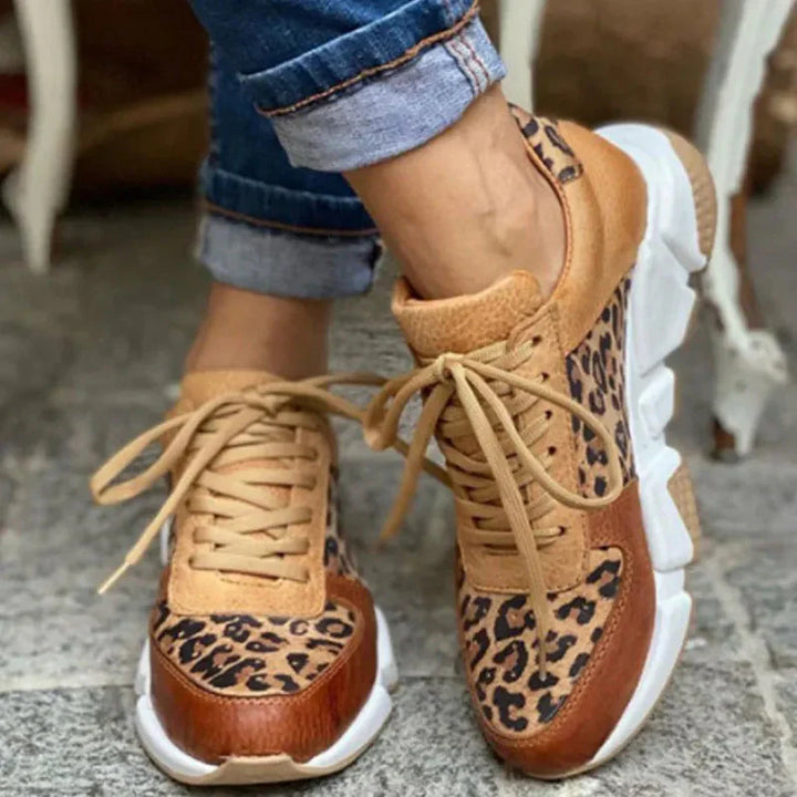 Femke™ - Comfortable leopard sneakers