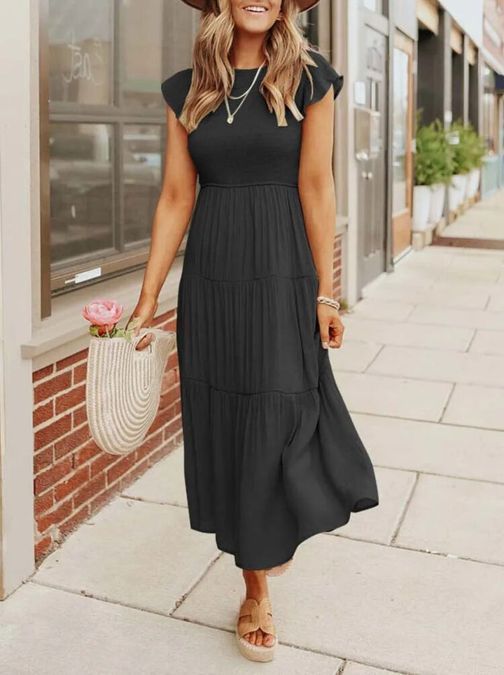 Zelina™ - Casual Summer Pleated Swing Dress