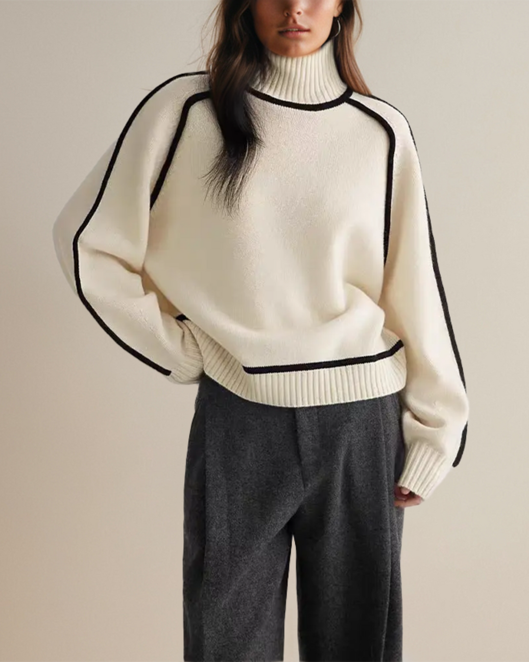 CLAIRE | Elegant Turtleneck Sweater