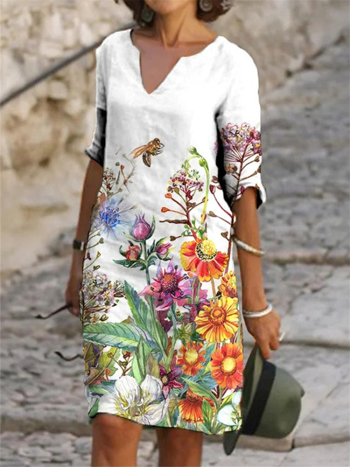 Haizey™ - Women's Floral Dress