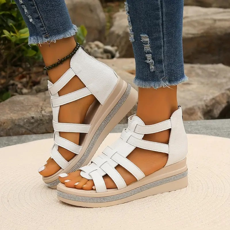 CHLOE™ - Elegant Wedge Sandals