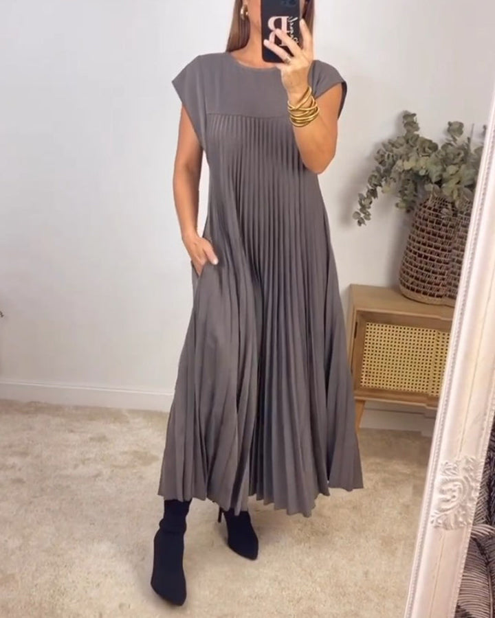 Ailani - Pleated Maxi Dress