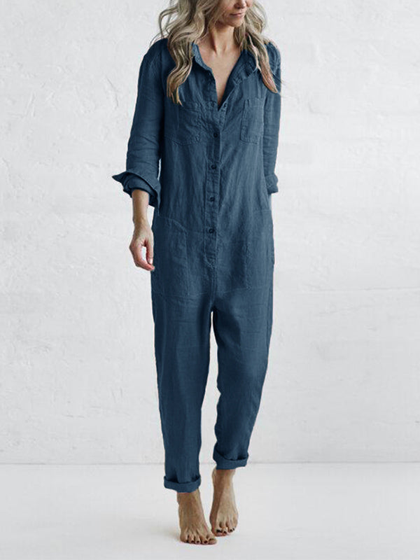 Sydneya™ - Long Sleeve Jumpsuit