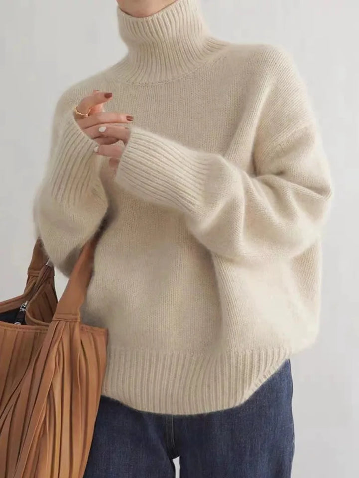 MARIAM |  Cashmere Turtleneck Sweater