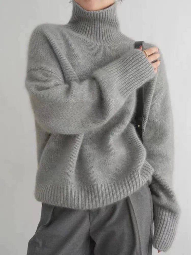 Lizzy - Turtleneck comfy sweater