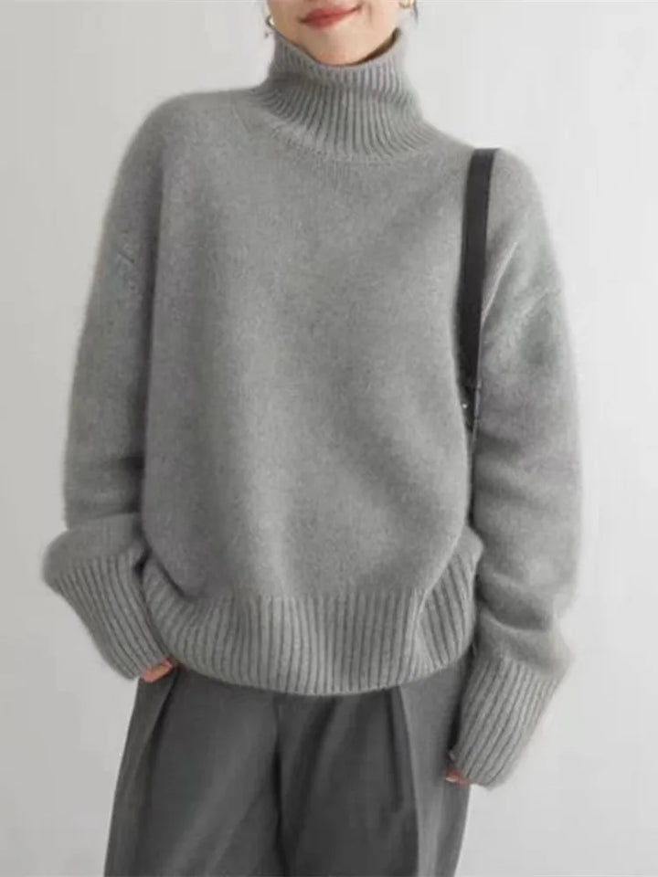 MARIAM |  Cashmere Turtleneck Sweater