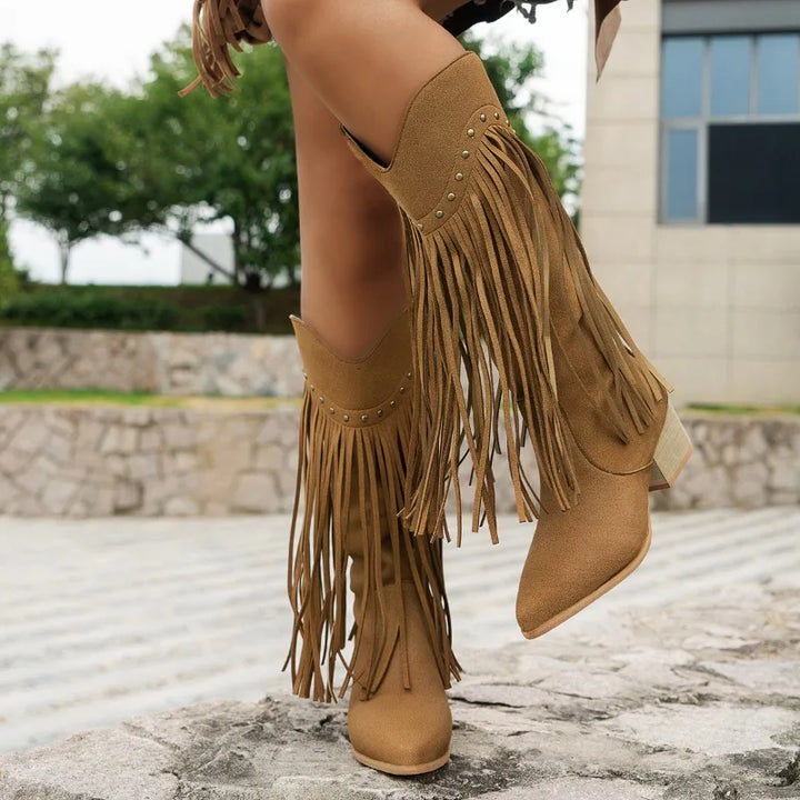 Angel - Elegant cowboy boots for women