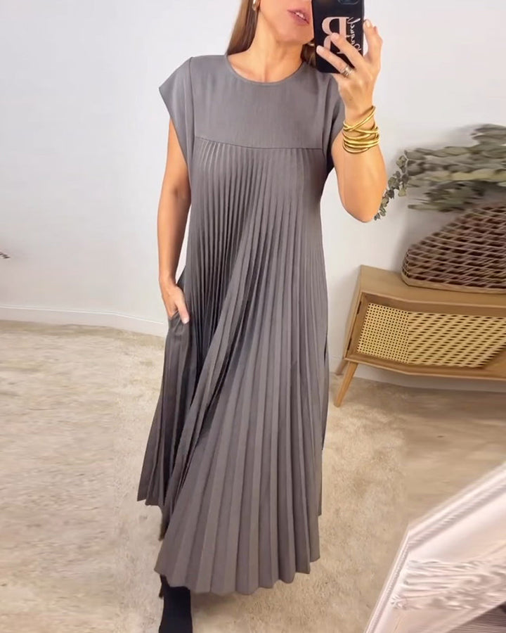 Ailani - Pleated Maxi Dress