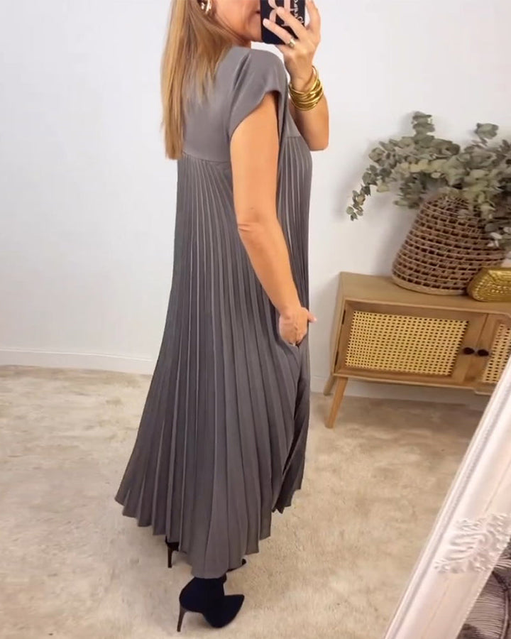 Ailani - Pleated Maxi Dress