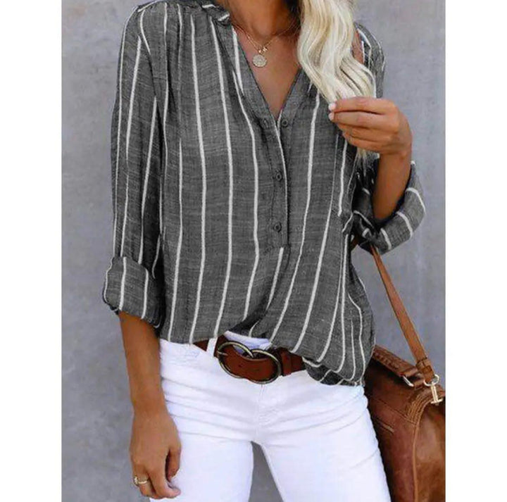 Selah™ - Striped Casual Blouse