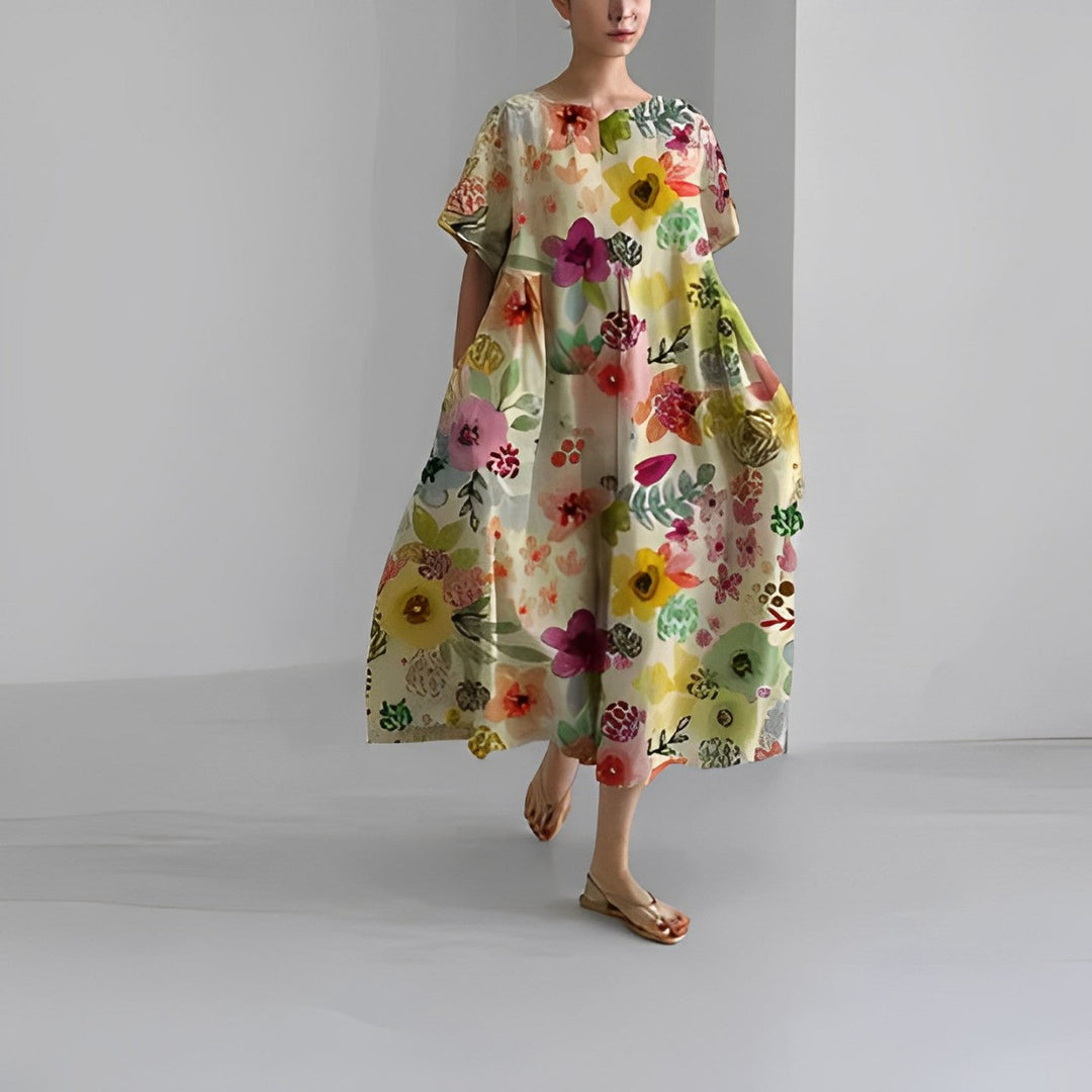 Julien™ - Boho Floral Dress