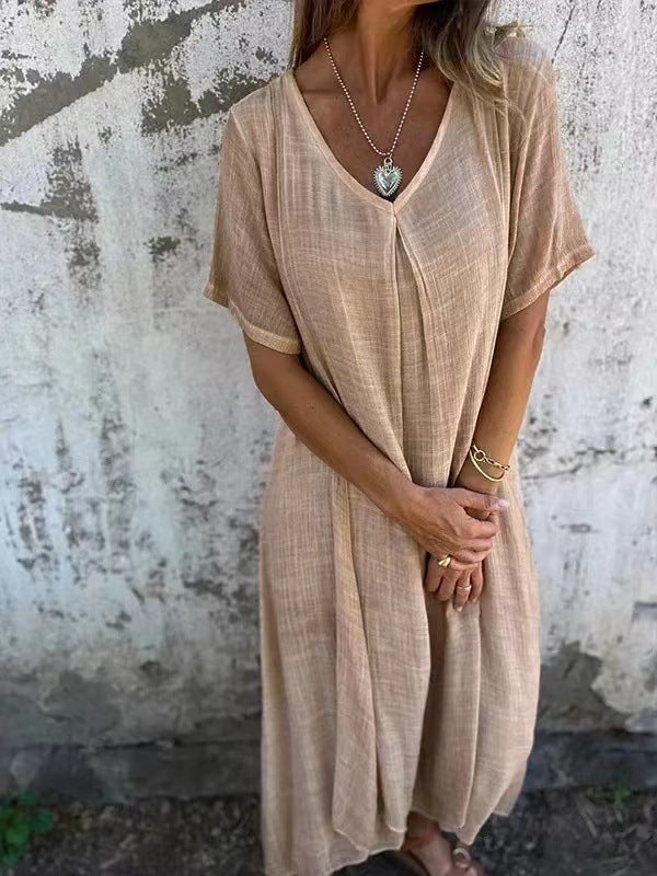 Käthe™ - Elegant Cotton Linen Dress