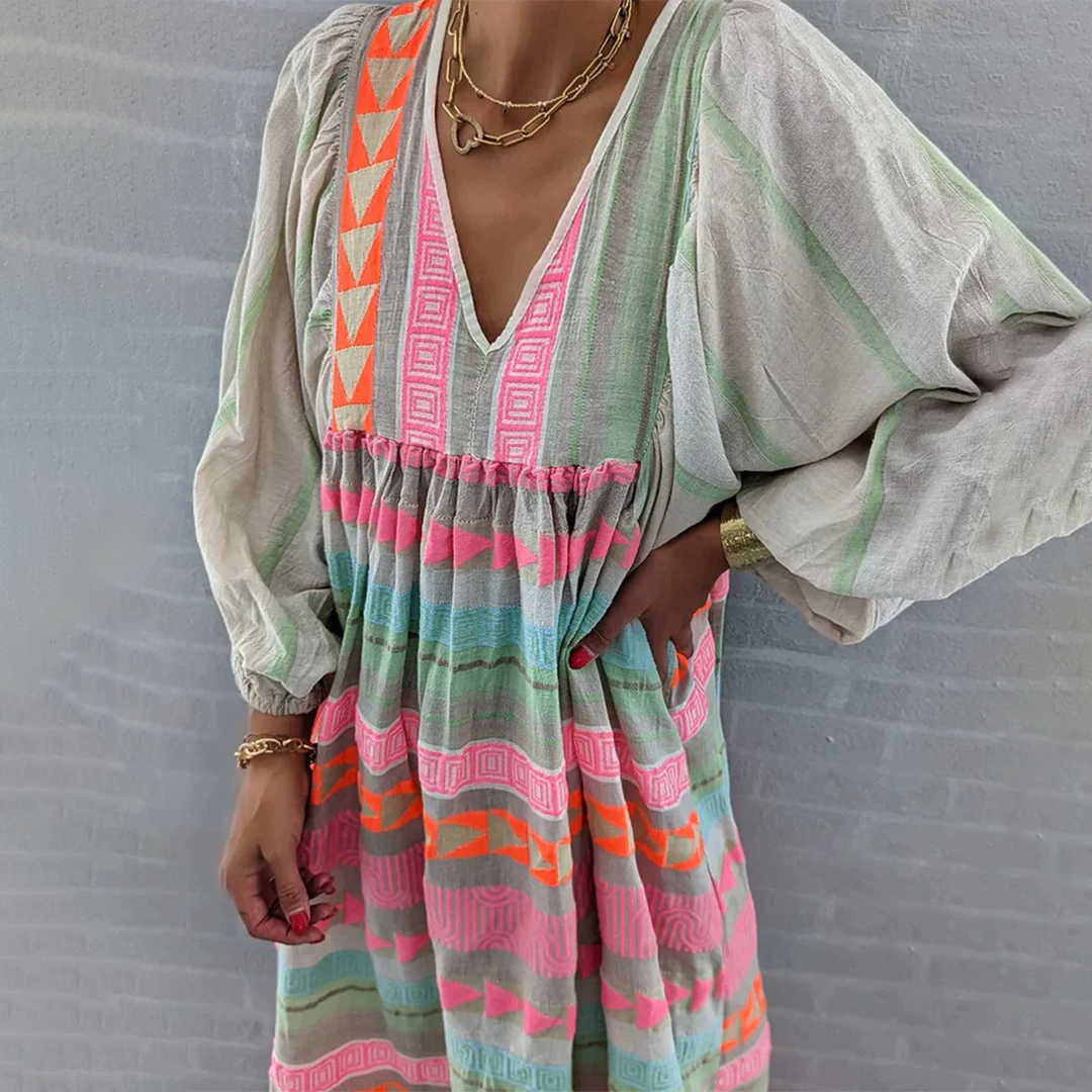 Tehmina™ - Comfortable Boho Dress