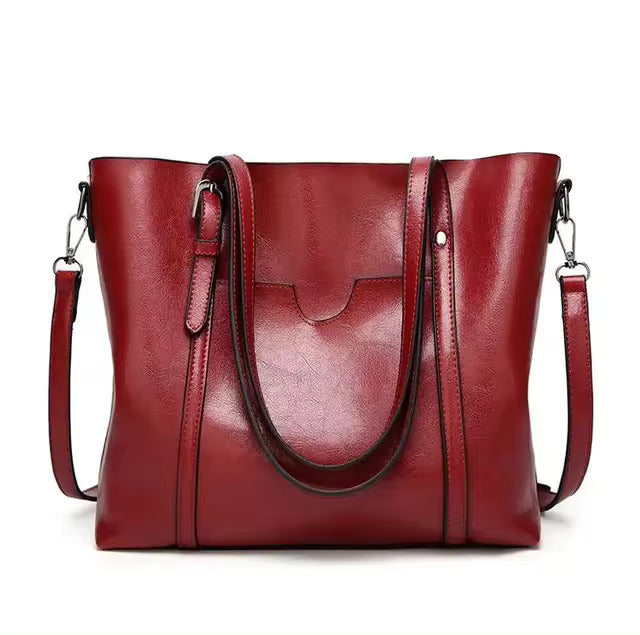 Louisa - Leather carrier bag