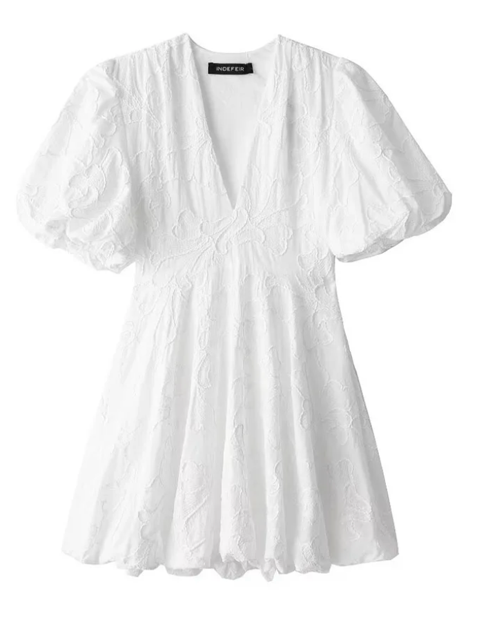 Lania™ - Womens Loving White Dress