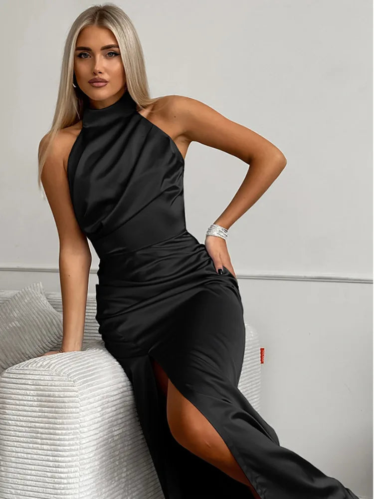 Evrose™ - Halter-neck Dress