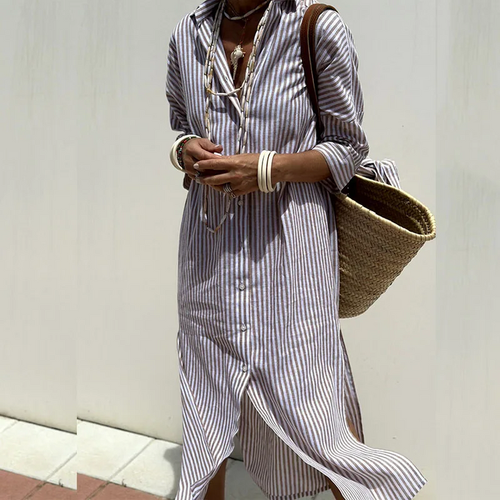 Soraya - Striped Dress Shirt