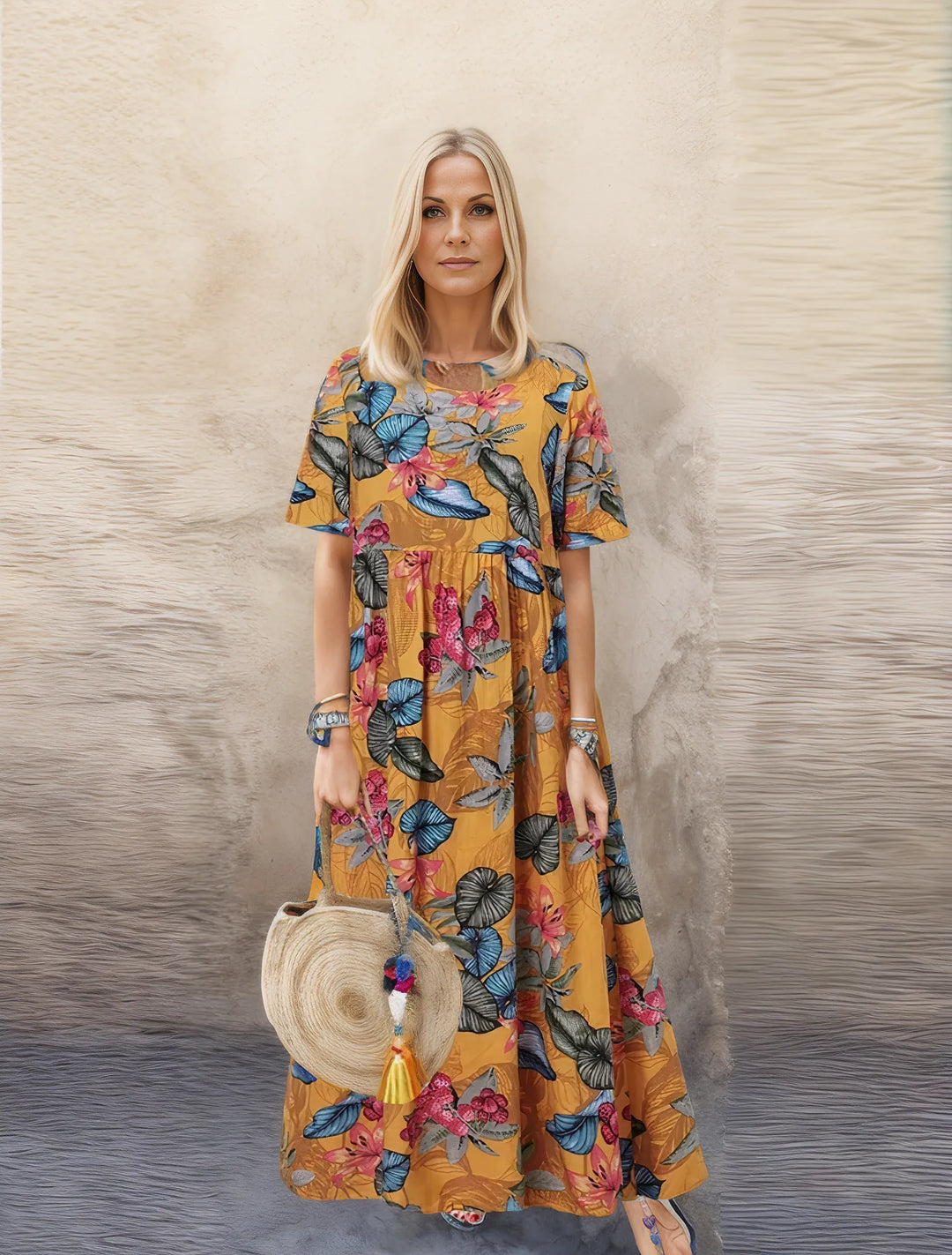 Vasiliki | Floral Dress