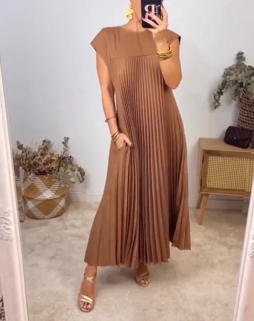 Ailani - Pleated Maxi Dress