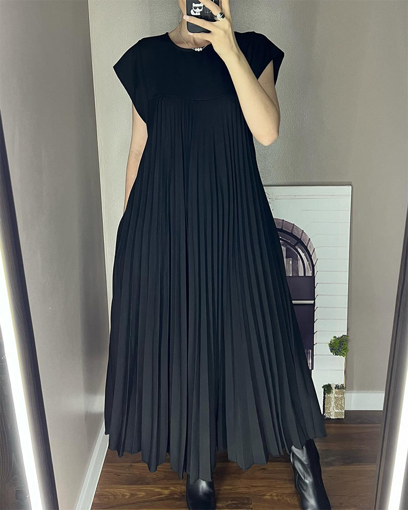 Ailani - Pleated Maxi Dress