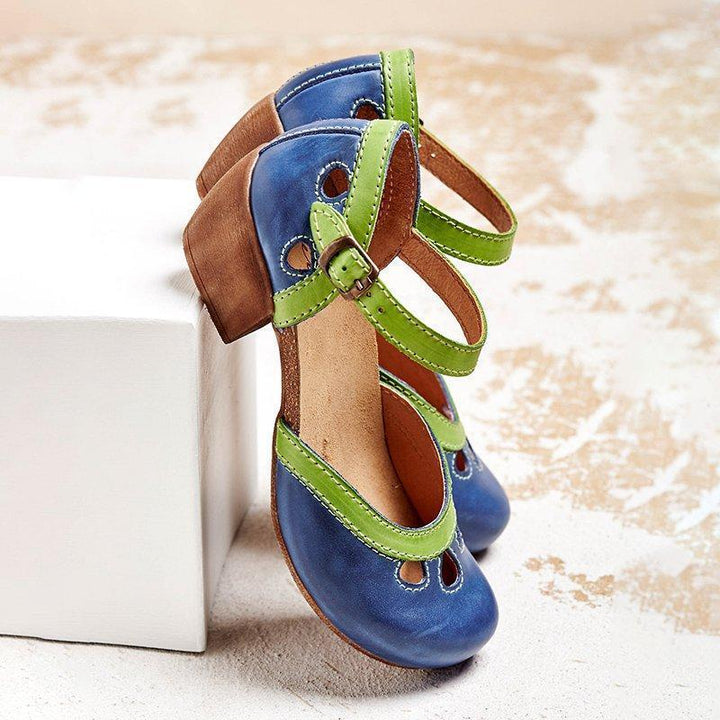 Amalia™ - Orthopedic Sandals With Low Heel