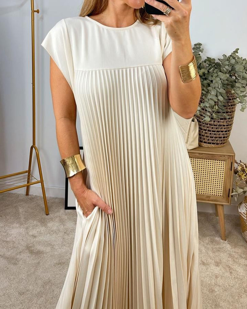 Ailani - Pleated Maxi Dress