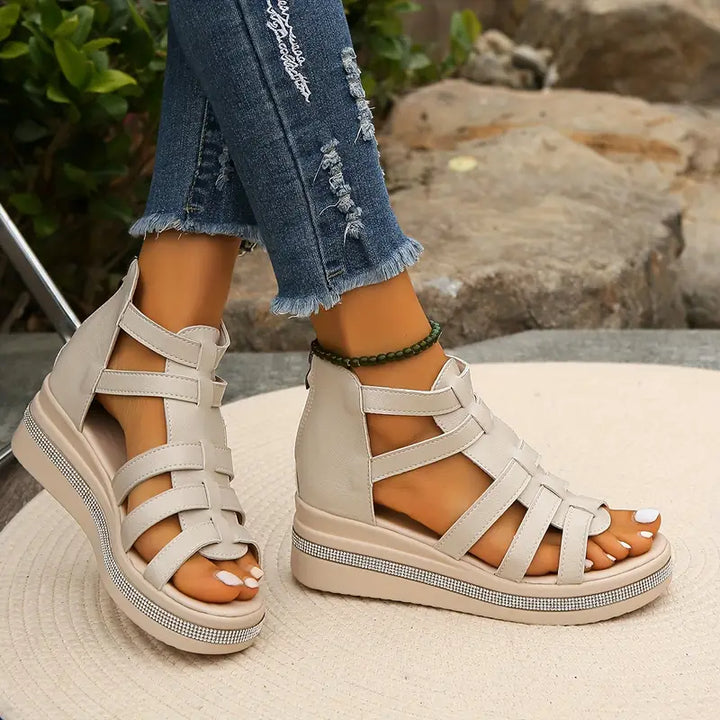 CHLOE™ - Elegant Wedge Sandals