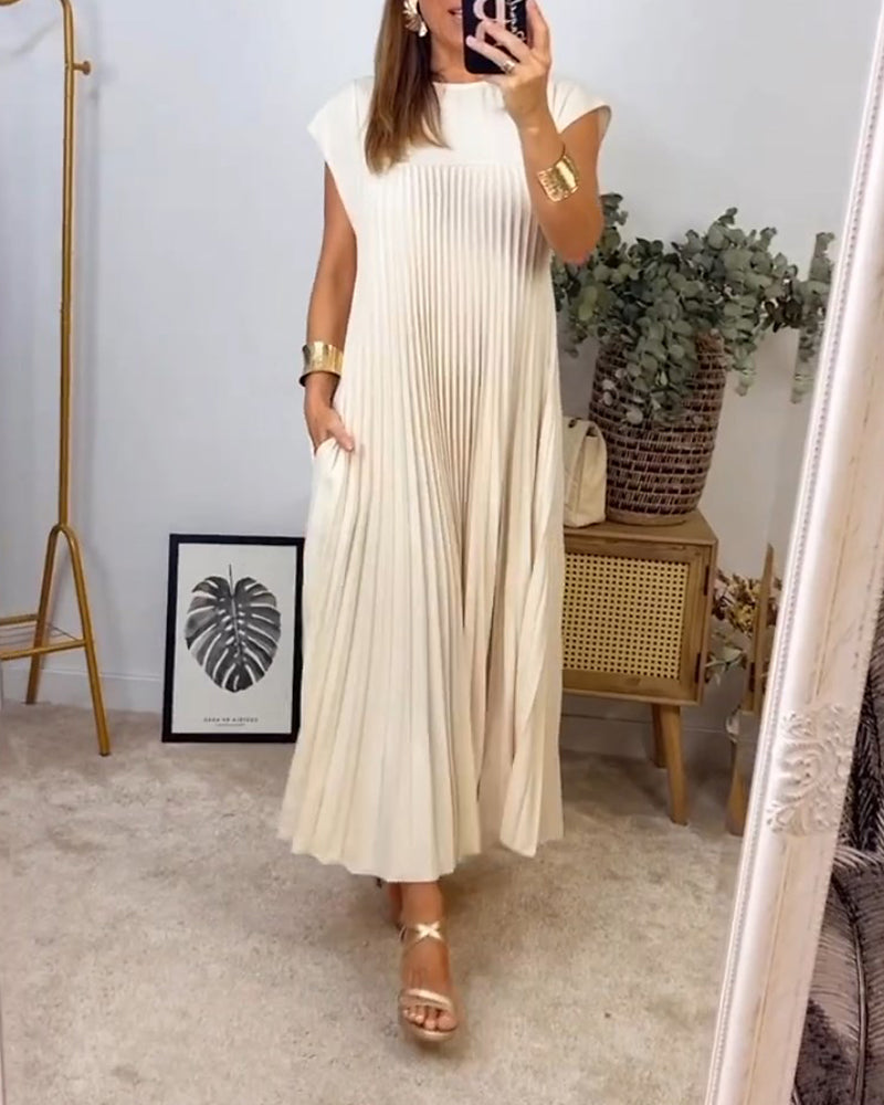 Ailani - Pleated Maxi Dress