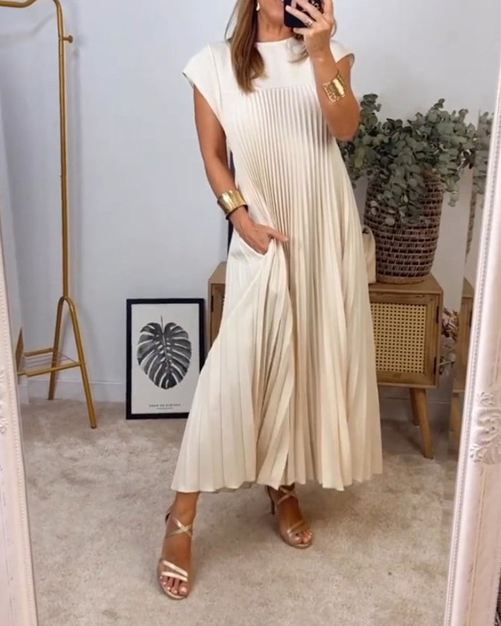 Ailani - Pleated Maxi Dress