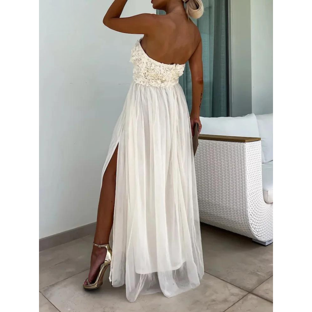 Katinza™ - Strapless Maxi Dress