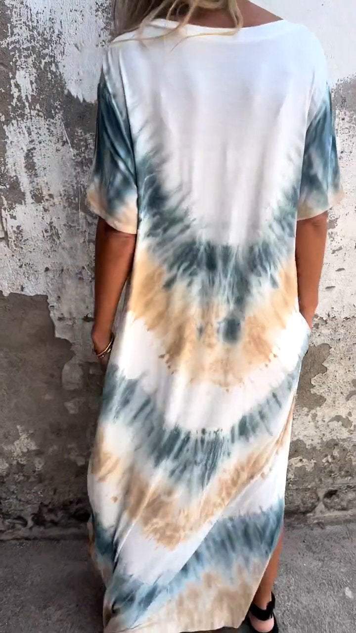 Tandyana™ - Comfortable Tie-dye Maxi Dress