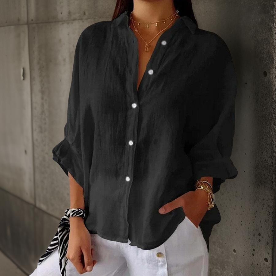 Giulianen™ - Elegant Linen Blouse