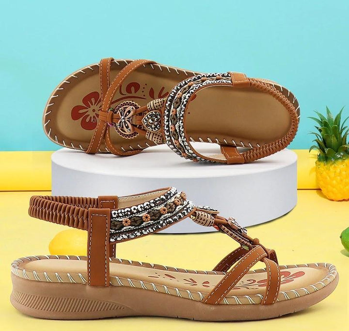 Odetta™ - Rhinestone Orthopedic Sandals