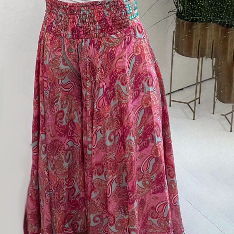 Lydia™ - Women Ethnic Print Skirt Trousers