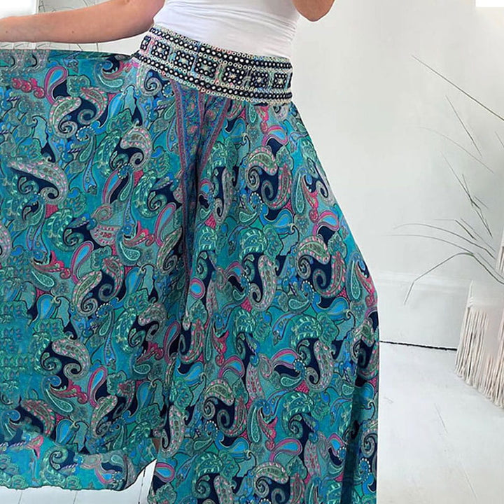 Lydia™ - Women Ethnic Print Skirt Trousers