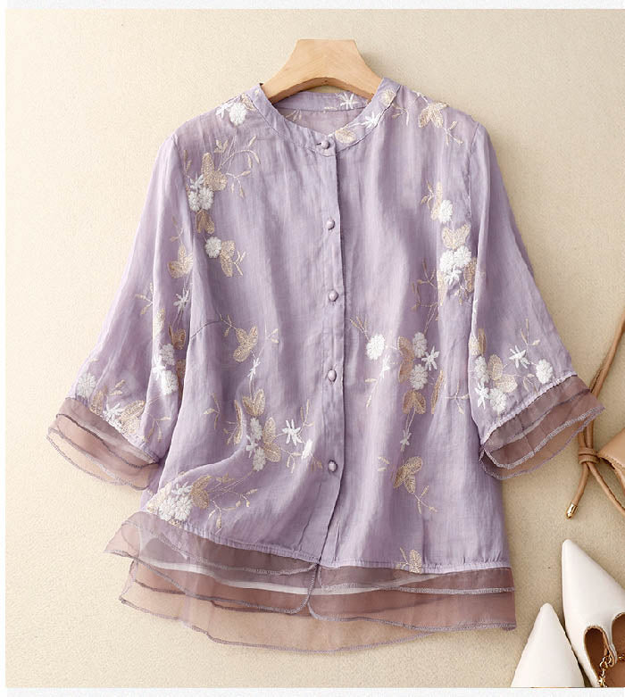 Yvonne™ | Embroidered Blouse